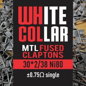 White Collar MTL Fused Clapton